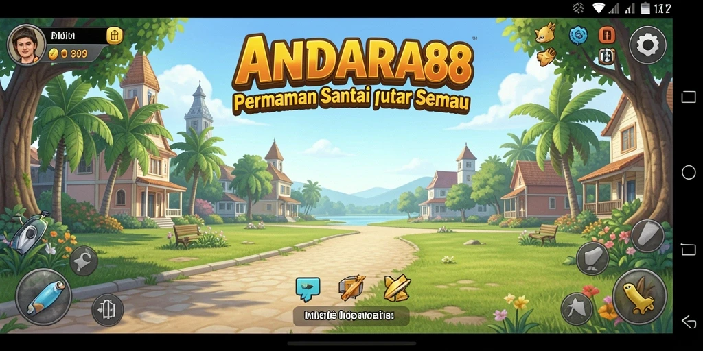 Gameplay seru dan santai di ANDARA88.
