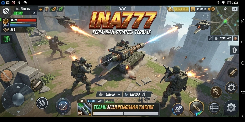 Tangkapan layar permainan dengan strategi mendebarkan di INA777.